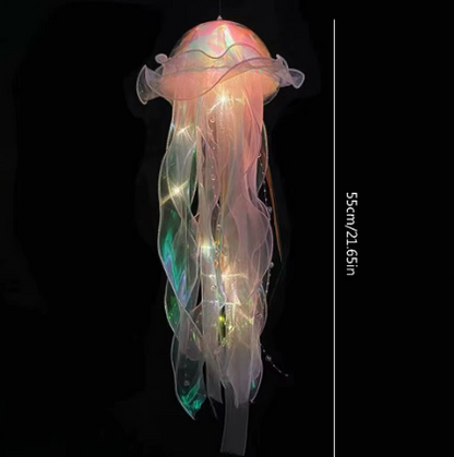 Gradient Jellyfish LED Light - Handmade Night Light & Home Decor