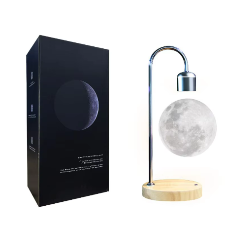 Creative Magnetic Levitation Moon Lamp – LED Night Light