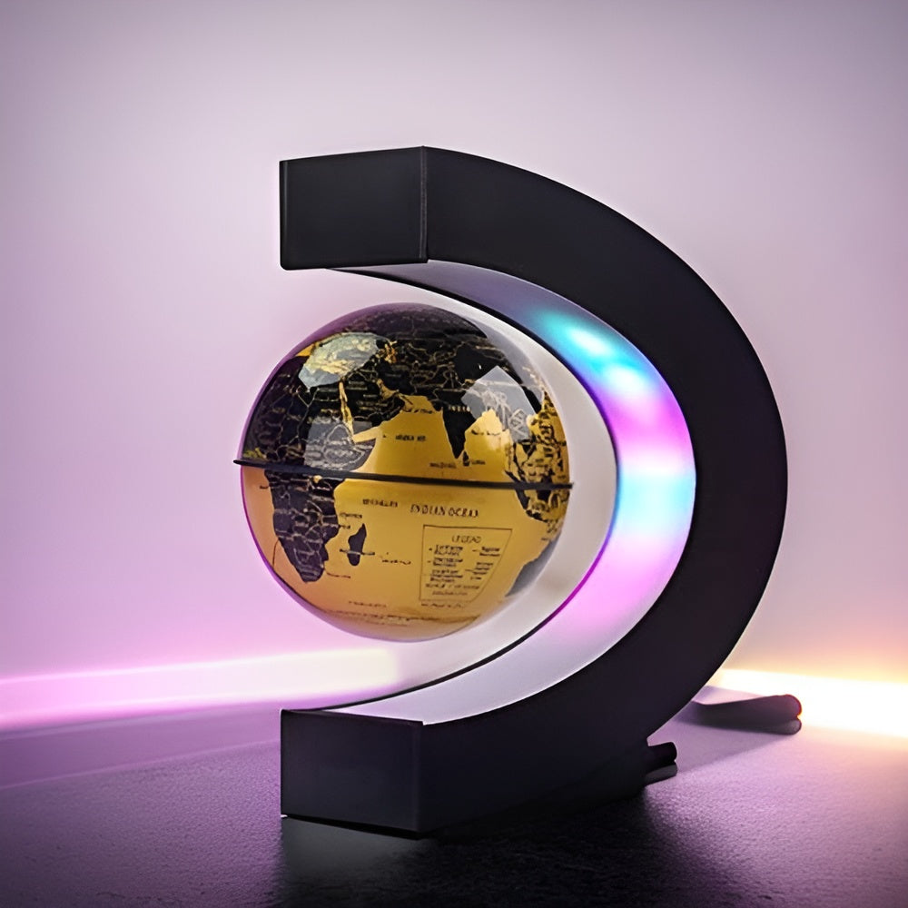 Magnetic Floating Levitation Globe LED World Map Lamp