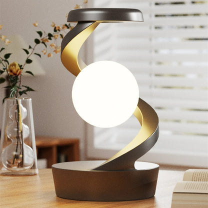 Creative Table Lamp – Floating Lamp with 15W Wireless Charger & RGB Light.