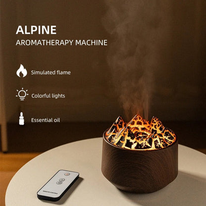 New Volcano Remote Control Humidifier is an innovative and multifunctional device that combines humidification, essential oil diffusion, and atmospheric lighting