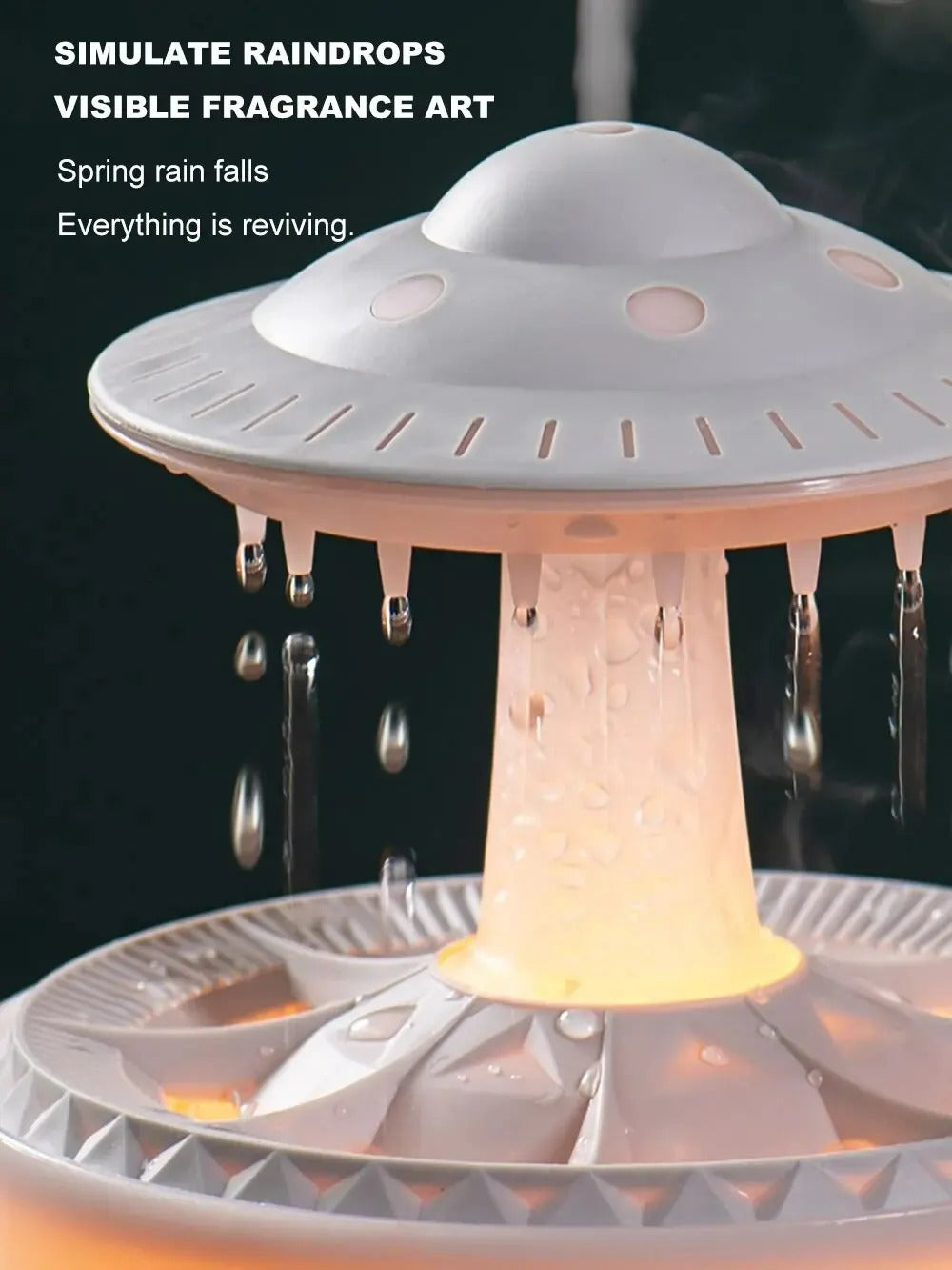 Aierwill UFO Air Humidifier - Ultrasonic Aromatherapy Diffuser