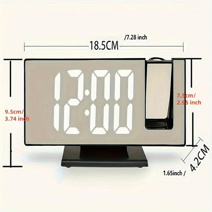 Projection Alarm Clock with Large Screen