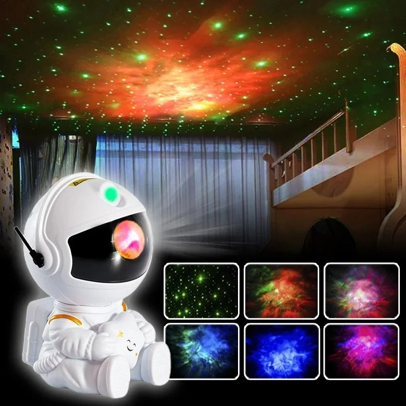 Galaxy LED Night Light - Astronaut Star Projector