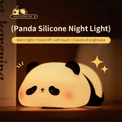 Cartoon Rechargeable Night Light LED Table Lamp