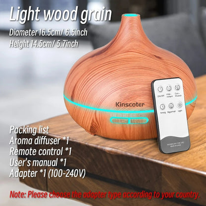 High Quality 500ml Aromatherapy Essential Oil Diffuser