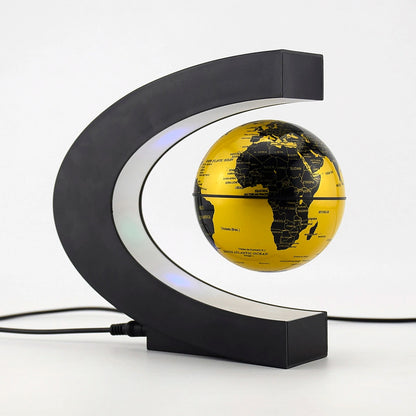 Magnetic Floating Levitation Globe LED World Map Lamp