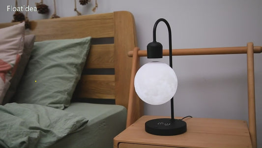 Creative Magnetic Levitation Moon Lamp – LED Night Light